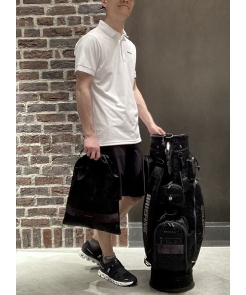 BRIEFING(ブリーフィング)の「【BRIEFING GOLF/ブリーフィングゴルフ】DRAWSTRING POUCH M LEOPARD JQ(ポーチ・メンズ・ブラック/グレー・FREE)」の8枚目の写真