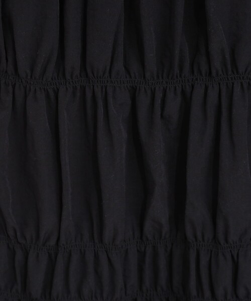 Cutie Blonde(キューティーブロンド)の「【S-LL】コーデが華やかに シャーリングデザインスカート(スカート・レディース・ライトブルー/ブラック/ホワイト・01/02/03/04)」の11枚目の写真