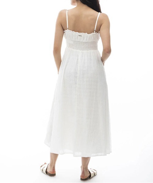 BILLABONG(ビラボン)の「【BILLABONG/ビラボン】24SS RETTY PERFECT/コットンガーゼマキシワンピース(ワンピース・レディース・ホワイト・SMALL)」の6枚目の写真