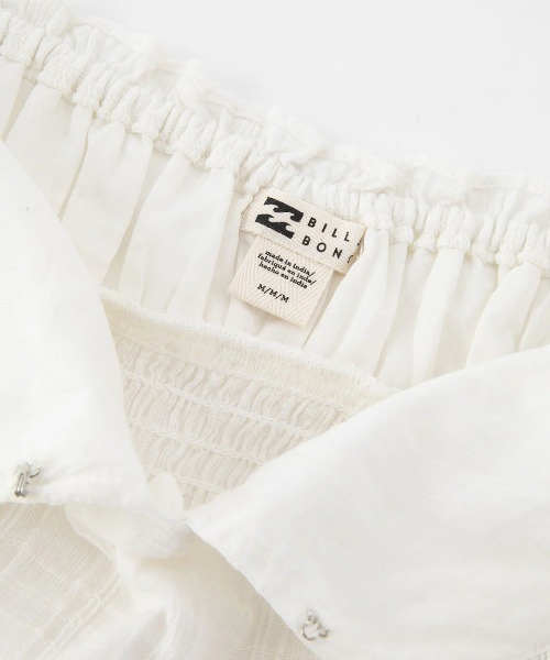 BILLABONG(ビラボン)の「【BILLABONG/ビラボン】24SS RETTY PERFECT/コットンガーゼマキシワンピース(ワンピース・レディース・ホワイト・SMALL)」の2枚目の写真