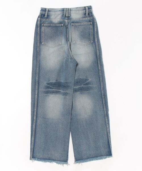 B'day（ビーデイ）の「【 B'day / ビーデー 】バルーンワイドデニムパンツ（デニムパンツ・レディース・ブルー・SMALL/MEDIUM/X-LARGE/LARGE）」の8枚目の写真