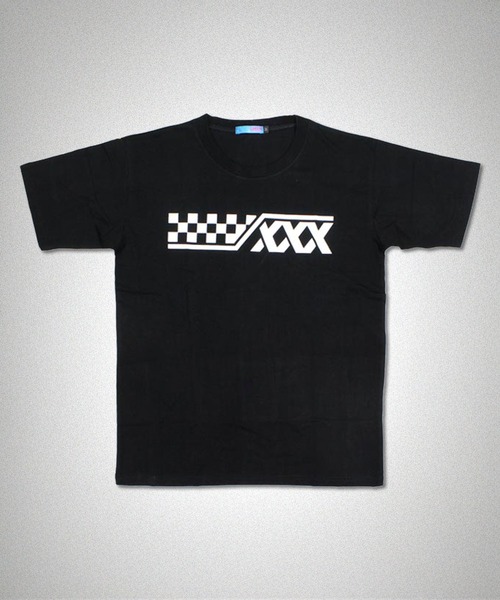 CHEER(チアー)の「チェッカーフラッグXXXバックロゴBIGTEE(Tシャツ/カットソー・レディース・ホワイト×ブラック/ブラック×ホワイト・M/L/S)」の6枚目の写真