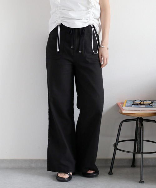 cepo(セポ)の「〈セットアップ対応〉パナマワークイージーパンツ(その他パンツ・レディース・ブラック/モカ/オフホワイト・L/M/S)」の21枚目の写真