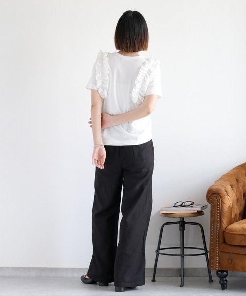 cepo(セポ)の「〈セットアップ対応〉パナマワークイージーパンツ(その他パンツ・レディース・ブラック/モカ/オフホワイト・L/M/S)」の15枚目の写真