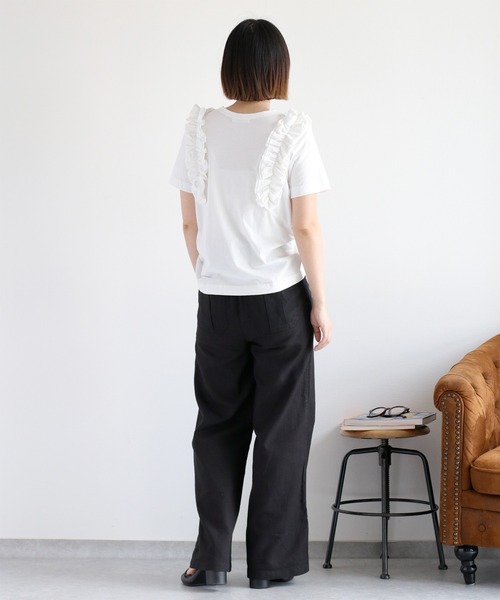 cepo(セポ)の「〈セットアップ対応〉パナマワークイージーパンツ(その他パンツ・レディース・ブラック/モカ/オフホワイト・L/M/S)」の16枚目の写真