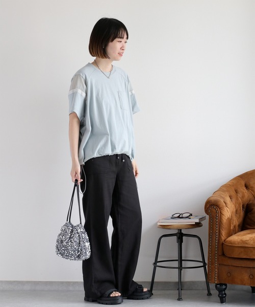 cepo(セポ)の「〈セットアップ対応〉パナマワークイージーパンツ(その他パンツ・レディース・ブラック/モカ/オフホワイト・L/M/S)」の17枚目の写真