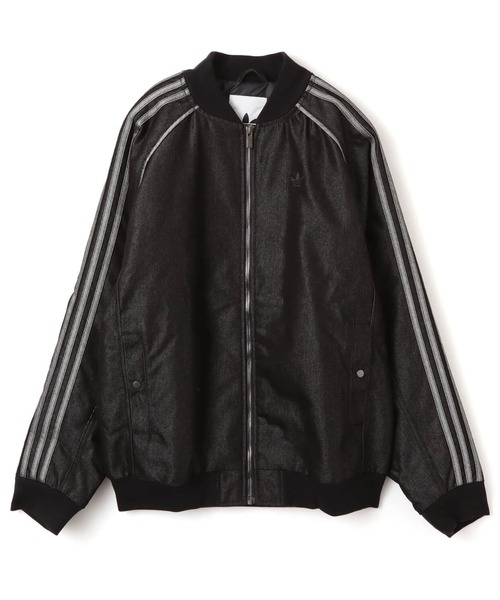 adidas(アディダス)の「adidas DENIM JKT / アディダス デニム ジャケット(その他アウター・メンズ・ブラック・M/S/XXL/XL/L)」の1枚目の写真