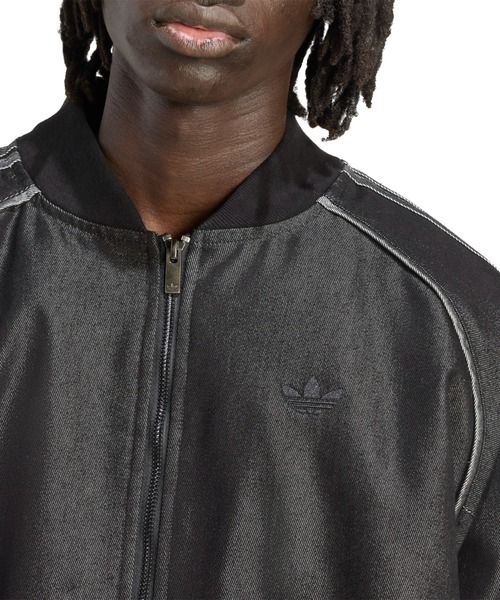 adidas(アディダス)の「adidas DENIM JKT / アディダス デニム ジャケット(その他アウター・メンズ・ブラック・M/S/XXL/XL/L)」の3枚目の写真