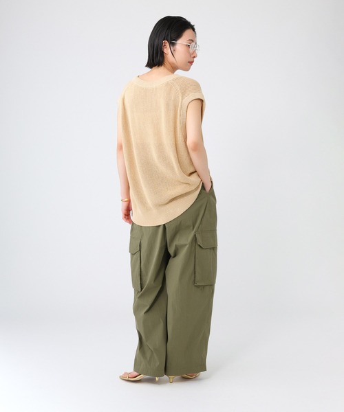 【Nili Lotan】 Lisonコットン gabardineカーゴパンツ Nili Lotan Cargo pants for Women | Online Sale up to 40% off