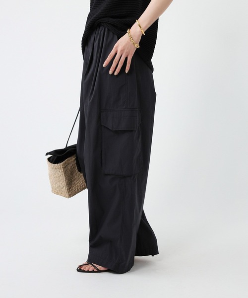 BABYLONE（バビロン）の「コットンナイロンカーゴパンツ（カーゴパンツ・レディース・カーキ/ブラック/ホワイト・36inch/34inch）」の9枚目の写真