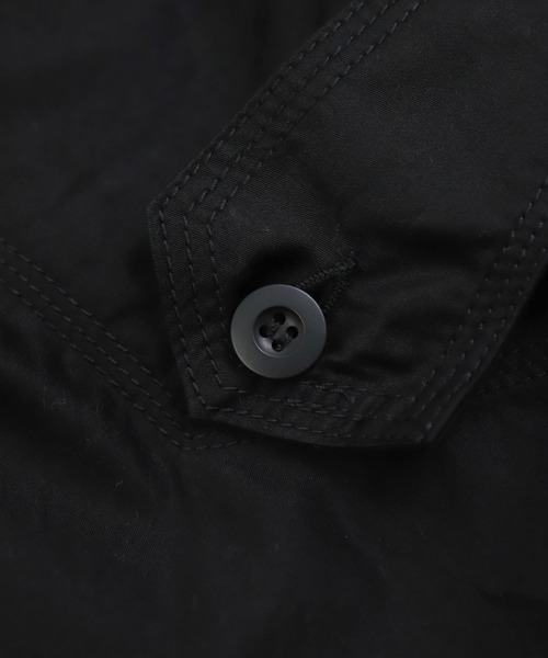 Brocante（ブロカント）の「[Brocante / ブロカント] ミリタリーモールスキン ランテルヌワンピース（ワンピース・レディース・ネイビー/キャメル/ブラック・2）」の7枚目の写真