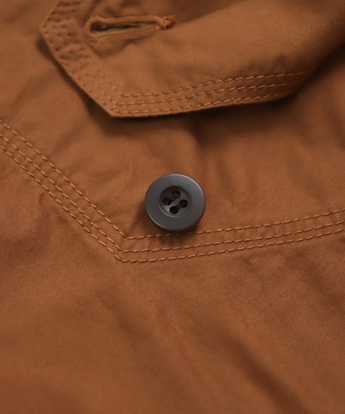 Brocante（ブロカント）の「[Brocante / ブロカント] ミリタリーモールスキン ランテルヌワンピース（ワンピース・レディース・ネイビー/キャメル/ブラック・2）」の17枚目の写真