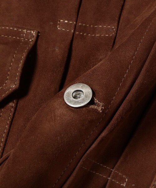 [専用]50 CINQUANTA　スエードハーフパンツ　ヤギ革　裏地ストライプ CINQUANTA / スエード 2ndタイプ トラッカージャケット（ブルゾン