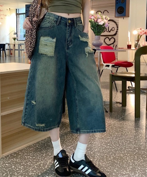 【新品未使用】完売商品 sudo ダークデニム ハーフパンツ 110サイズ ストレッチデニムハーフパンツ 新品タグ付 - メルカリ