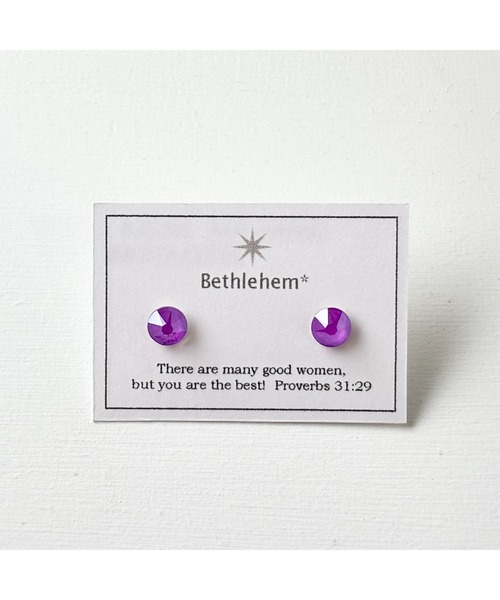 tone(トーン)の「【Bethlehem】エレクトリックこつぶピアス(MA)(ピアス(両耳用)・レディース・オレンジ/イエロー/グリーン/ピンク/パープル/ブルー・FREE)」の3枚目の写真