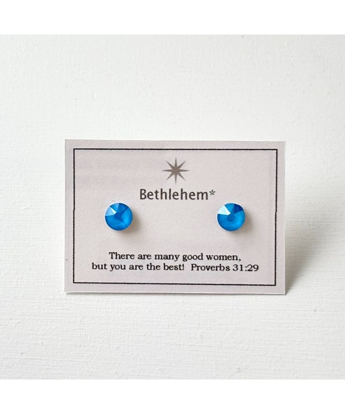 tone(トーン)の「【Bethlehem】エレクトリックこつぶピアス(MA)(ピアス(両耳用)・レディース・オレンジ/イエロー/グリーン/ピンク/パープル/ブルー・FREE)」の2枚目の写真