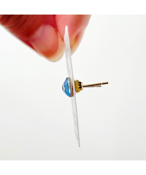 tone(トーン)の「【Bethlehem】エレクトリックこつぶピアス(MA)(ピアス(両耳用)・レディース・オレンジ/イエロー/グリーン/ピンク/パープル/ブルー・FREE)」の19枚目の写真