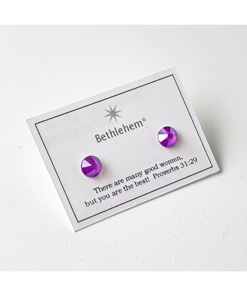 tone(トーン)の「【Bethlehem】エレクトリックこつぶピアス(MA)(ピアス(両耳用)・レディース・オレンジ/イエロー/グリーン/ピンク/パープル/ブルー・FREE)」の10枚目の写真