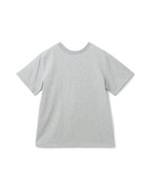 Jayro（ジャイロ）の「前後2WAYロゴプリントT（Tシャツ/カットソー・レディース・グレー/ブラック/ホワイト系その他/ピンク・FREE）」の3枚目の写真