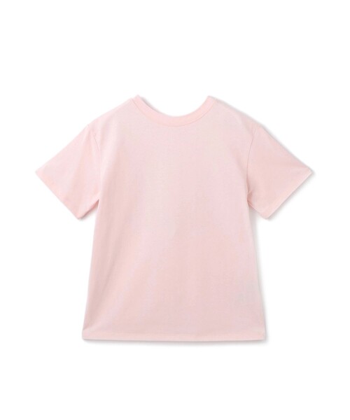 Jayro（ジャイロ）の「前後2WAYロゴプリントT（Tシャツ/カットソー・レディース・グレー/ブラック/ホワイト系その他/ピンク・FREE）」の4枚目の写真