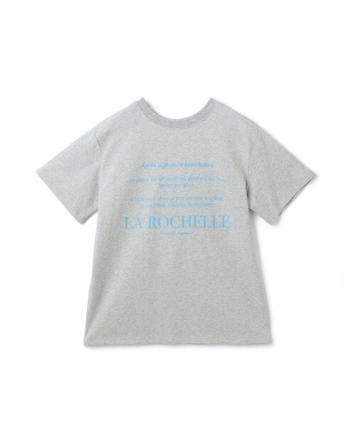 Jayro（ジャイロ）の「前後2WAYロゴプリントT（Tシャツ/カットソー・レディース・グレー/ブラック/ホワイト系その他/ピンク・FREE）」の20枚目の写真