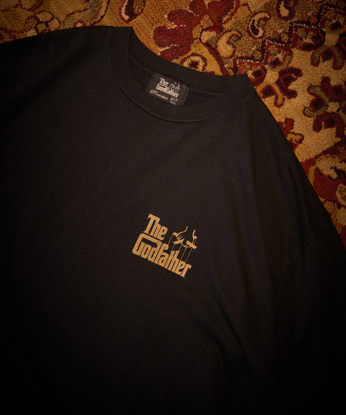 417 EDIFICE（フォーワンセブンエディフィス）の「GOD FATHER × 417 Tシャツ（Tシャツ/カットソー・メンズ・ブラックミックス/スミクロ/ホワイト/ホワイト系その他/ブラック系その他/ブラック×ブラック/ブラック/ホワイト×ホワイト・MEDIUM/LARGE/X-LARGE）」の18枚目の写真