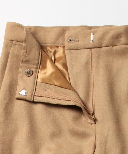 Demi-Luxe BEAMS(デミルクス ビームス)の「Demi-Luxe BEAMS / ウール セミワイド パンツ(その他パンツ・レディース・ブラック/ブラウン系その他・36/38/40)」の10枚目の写真