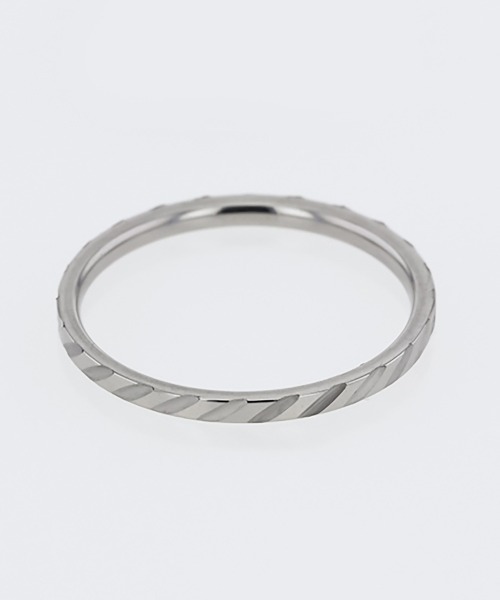 kirakiraShop(キラキラショップ)の「ギザギザ ラインの リング(リング・レディース・シルバー/ゴールド・#11/#14/#16)」の5枚目の写真