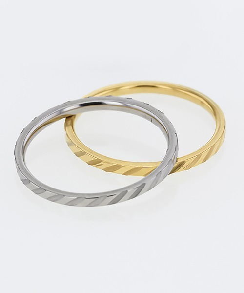 kirakiraShop(キラキラショップ)の「ギザギザ ラインの リング(リング・レディース・シルバー/ゴールド・#11/#14/#16)」の11枚目の写真
