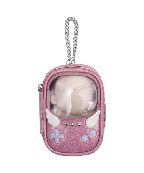 WEGO（ウィゴー）の「WEGO/GAMEぬいポーチ（ポーチ・レディース・ホワイト/シルバー/その他2/その他1/ブラック/サックスブルー・FREE）」の5枚目の写真