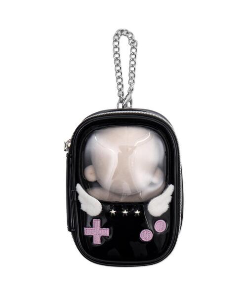 WEGO（ウィゴー）の「WEGO/GAMEぬいポーチ（ポーチ・レディース・ホワイト/シルバー/その他2/その他1/ブラック/サックスブルー・FREE）」の3枚目の写真