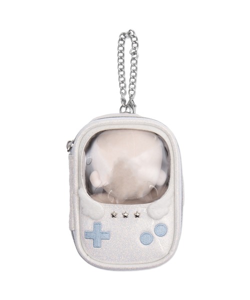 WEGO（ウィゴー）の「WEGO/GAMEぬいポーチ（ポーチ・レディース・ホワイト/シルバー/その他2/その他1/ブラック/サックスブルー・FREE）」の20枚目の写真