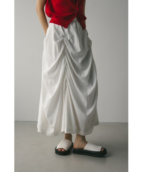 シャーリングスカート シャーリングスカート｜abahouse mavie / アバハウス マヴィ