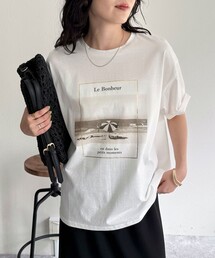 シルケットBEACH PHOTO Tシャツ