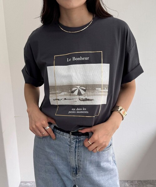 fredy emue Amour PHOTO Tシャツ フレディエミュ fredy emue Amour PHOTO T （オフホワイト