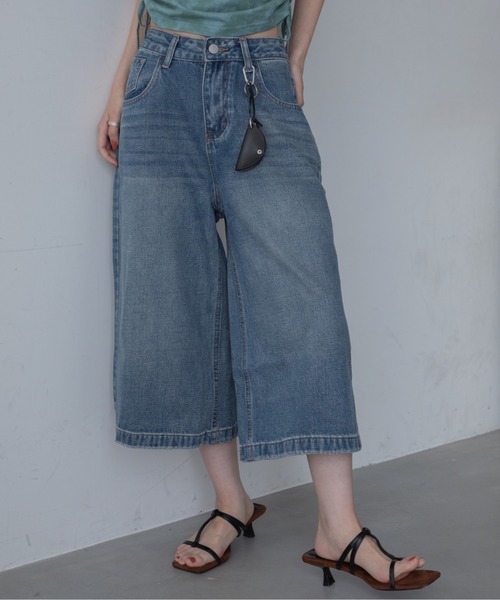 【ナーチャンさま専用・新品未使用】ドリス ヴァン ノッテン デニム ハーフパンツ 341019013_1.jpg