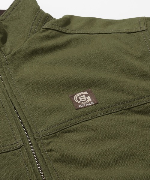 KRIFF MAYER（クリフメイヤー）の「ヘビーデューティースタンドJK（その他アウター・メンズ・ブラウン/カーキ/ブラック・X-LARGE/LARGE/MEDIUM）」の9枚目の写真