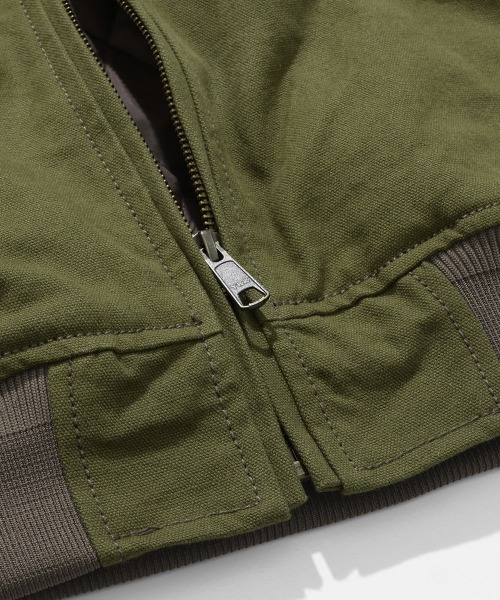 KRIFF MAYER（クリフメイヤー）の「ヘビーデューティースタンドJK（その他アウター・メンズ・ブラウン/カーキ/ブラック・X-LARGE/LARGE/MEDIUM）」の11枚目の写真