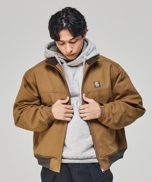 KRIFF MAYER（クリフメイヤー）の「ヘビーデューティースタンドJK（その他アウター・メンズ・ブラウン/カーキ/ブラック・X-LARGE/LARGE/MEDIUM）」の13枚目の写真