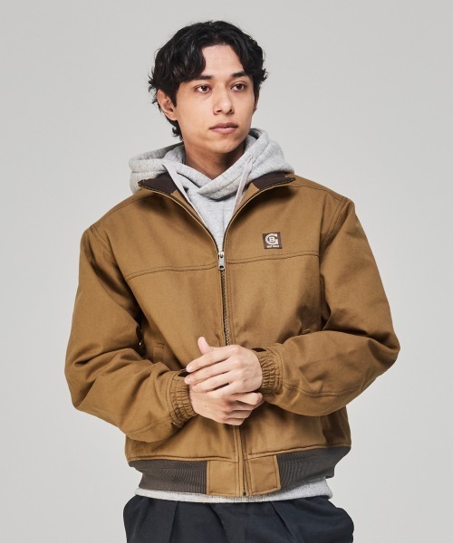 KRIFF MAYER（クリフメイヤー）の「ヘビーデューティースタンドJK（その他アウター・メンズ・ブラウン/カーキ/ブラック・X-LARGE/LARGE/MEDIUM）」の14枚目の写真