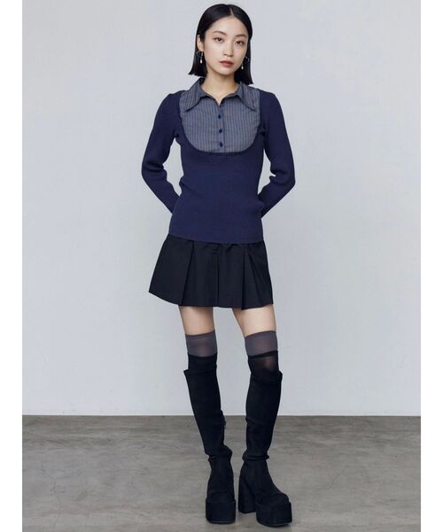 バルキープランプフィットブーツ（ブーツ）｜EMODA（エモダ）の