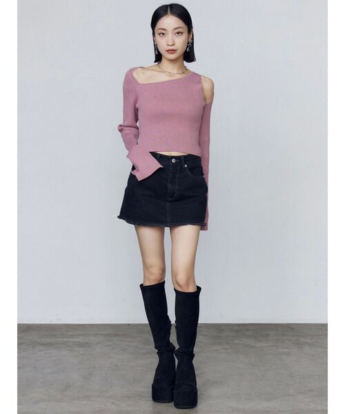 EMODA(エモダ)の「バルキープランプフィットブーツ(ブーツ・レディース・ブラック・LARGE/MEDIUM/SMALL)」の16枚目の写真