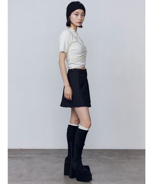 EMODA(エモダ)の「バルキープランプフィットブーツ(ブーツ・レディース・ブラック・LARGE/MEDIUM/SMALL)」の18枚目の写真