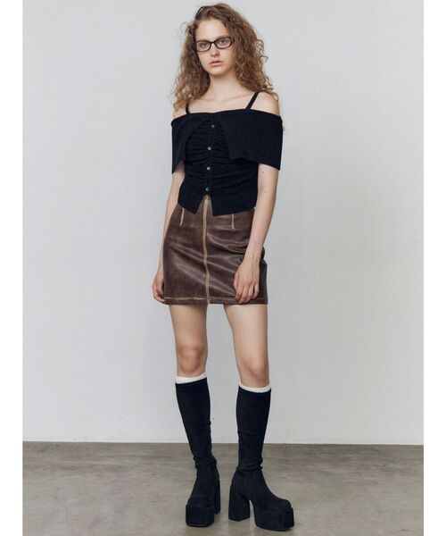 EMODA(エモダ)の「バルキープランプフィットブーツ(ブーツ・レディース・ブラック・LARGE/MEDIUM/SMALL)」の21枚目の写真