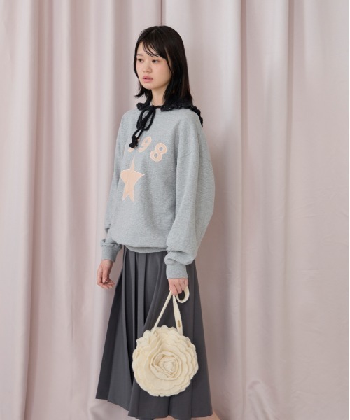 kaorinomori（カオリノモリ）の「kaorinomori ローズバッグ / カオリノモリ（ボディバッグ/ウエストポーチ・レディース・レッド/オフホワイト・FREE）」の7枚目の写真