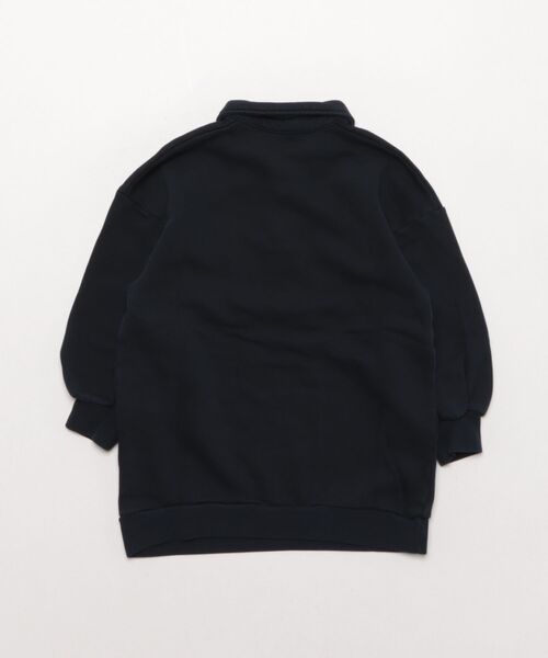 BOBO CHOSES（ボボショーズ）の「Clover polo sweatshirt dress（ワンピース・キッズ・ダークネイビー・6-7YEAR/4-5YEAR/2-3YEAR/8-9y/10-11y/12-13y）」の3枚目の写真