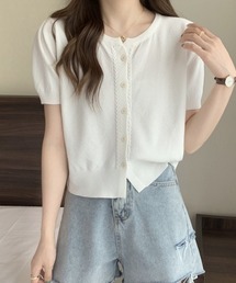 パフスリーブ」に該当するカーディガン/ボレロファッション通販