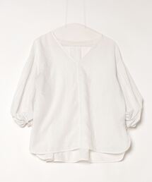 NOBLE カジュアルシャツ レディース ノーブル 中古　古着 中古・古着通販】Noble (ノーブル) リネンレギュラーフィット