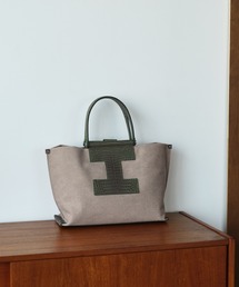 IACUCCI　イクアッチ　トートバッグ　希少カラー　グリーン　キャンバス IACUCCI｜イアクッチのトートバッグ（グリーン・カーキ/緑色系