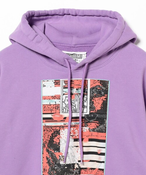C.E（シーイー）の「C.E / MD Lip Reader HOODY（スウェット・メンズ・パープル・X-LARGE/MEDIUM/LARGE）」の3枚目の写真